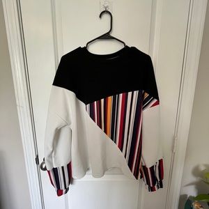 Sheer Shein Sweatshirt